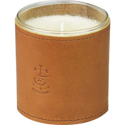 Bougie parfumée finition Cuir 
