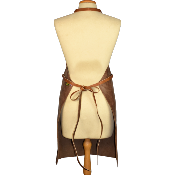 Tablier en cuir façon Vintage