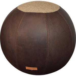 Siège Ballon de Bureau ou Yoga en Cuir SoftTouch