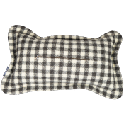 Coussin Rectangulaire en Laine Damier