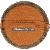 Sous-Verres Cuir SoftTouch - 6 pièces
