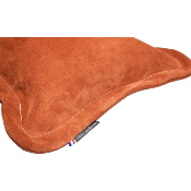 Coussin en Cuir Velours Rectangulaire