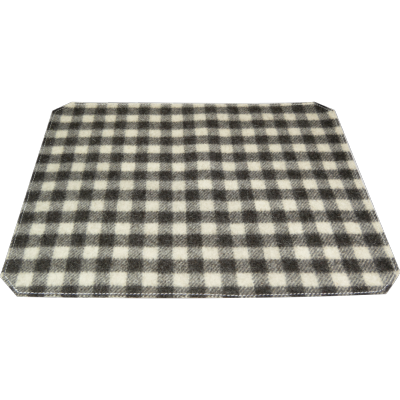 Set de table en laine Damier