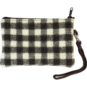 Pochette en Laine Damier