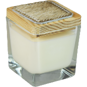 Petite Bougie parfume finition Peau de Vache