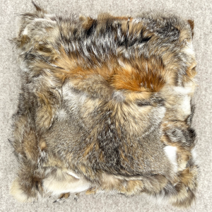 Coussin en Peau de Renard Virginia