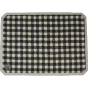 Sous Main Feutre de Laine motif Damier