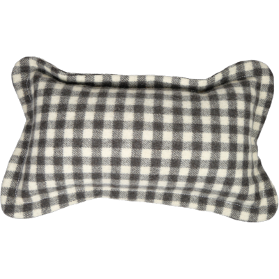 Coussin Rectangulaire en Laine Damier