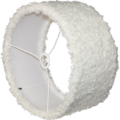 Suspension Cylindrique en Mouton Frisé