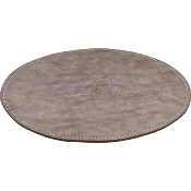 Sous-Assiette Cuir Suif