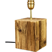 Pied de Lampe en Bois