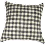 Coussin Laine Damier - Grand Modle