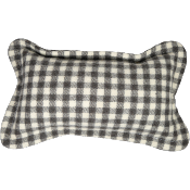 Coussin Rectangulaire en Laine Damier