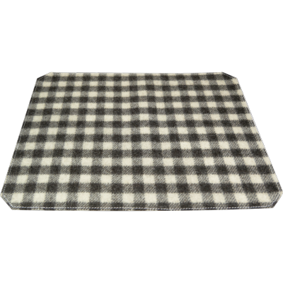 Set de table en laine Damier